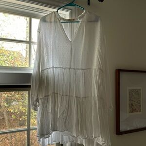 Sass brand tiered flowy dress